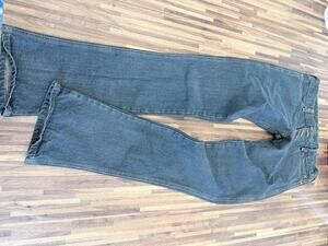 Motor Montenegro Outlaw Seamstress Dark Wash Button Fly Flare Jeans Women’s M1/2